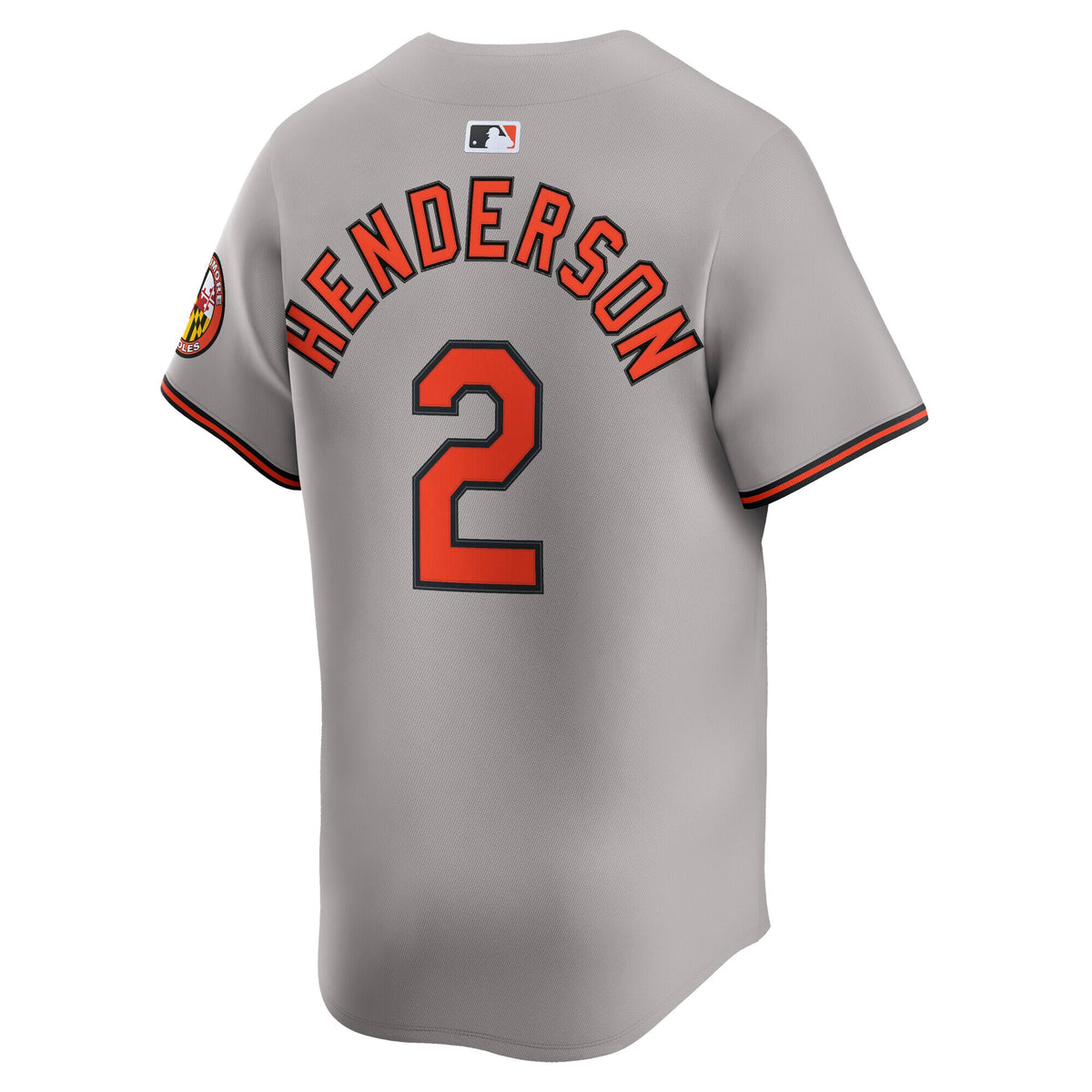 Men's Baltimore Orioles Gunnar Henderson Nike Gray Road Limited Player Jersey