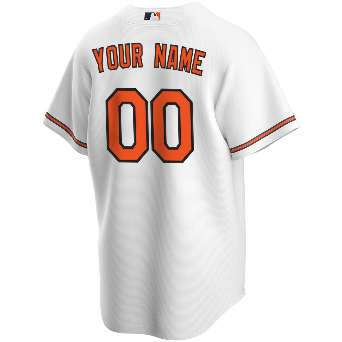 Men's Baltimore Orioles Nike White Home Replica Custom Jersey