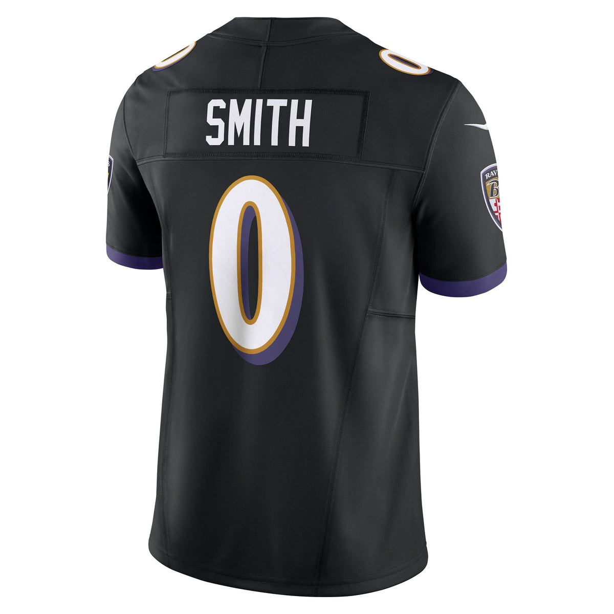 Men's Baltimore Ravens Roquan Smith Nike Black Alternate Vapor F.U.S.E. Limited Jersey
