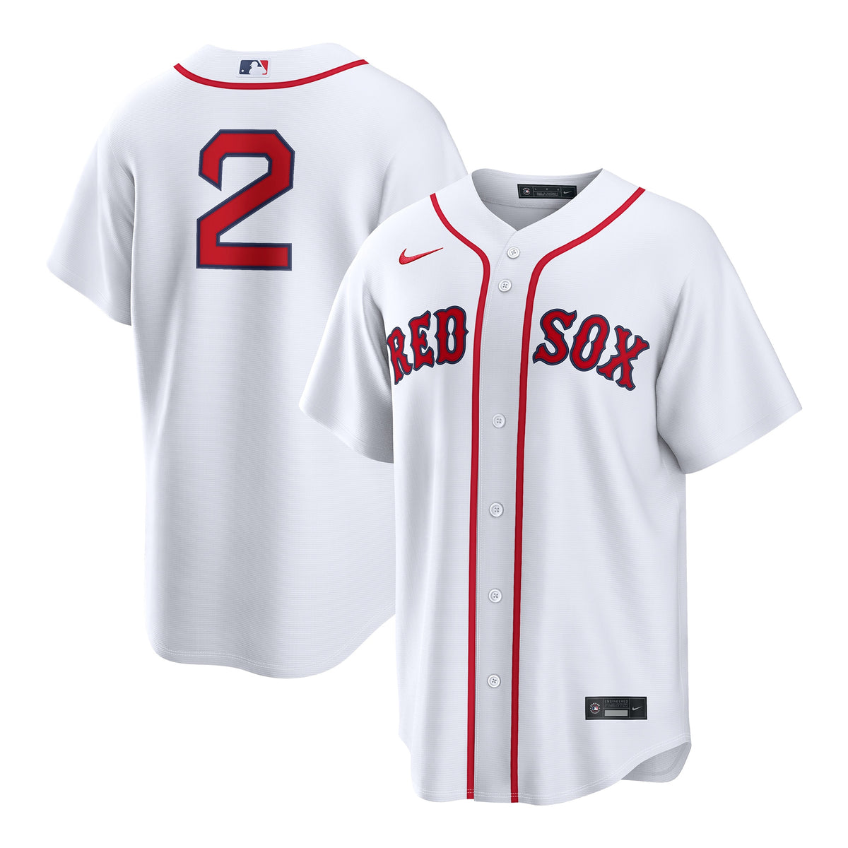 Men's Boston Red Sox Isiah Kiner-Falefa Nike White Home Replica Jersey