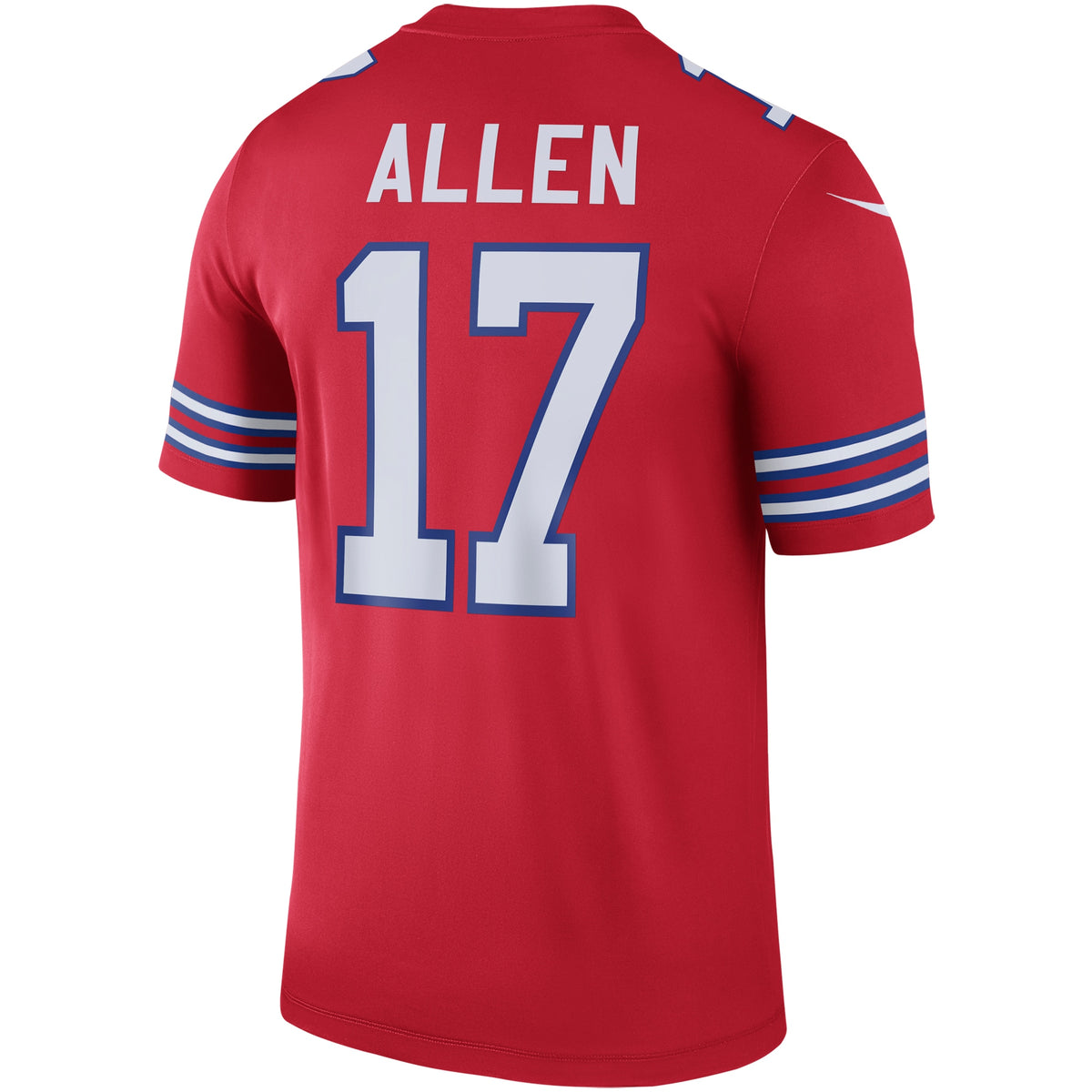 Men's Buffalo Bills Josh Allen Nike Red Legend Player Performance Top