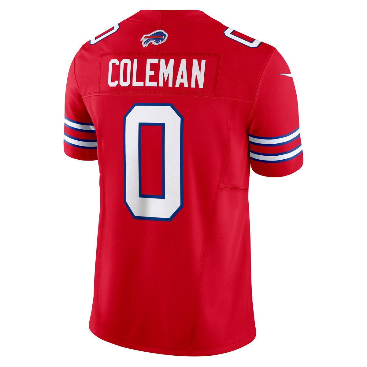 Men's Buffalo Bills Keon Coleman Nike Red Alternate Vapor F.U.S.E. Limited Jersey