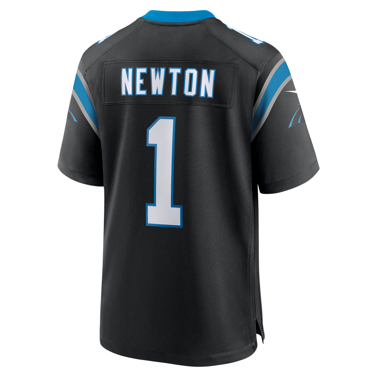 Men's Carolina Panthers Cam Newton Nike Black Team Retired Game Jersey