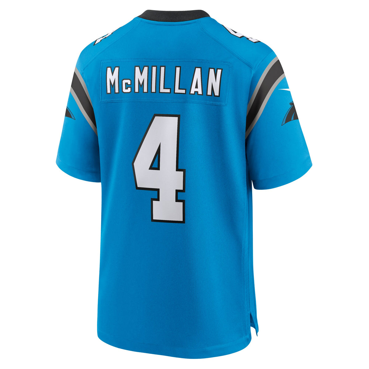 Men's Carolina Panthers Tetairoa McMillan Nike Blue Alternate Game Jersey