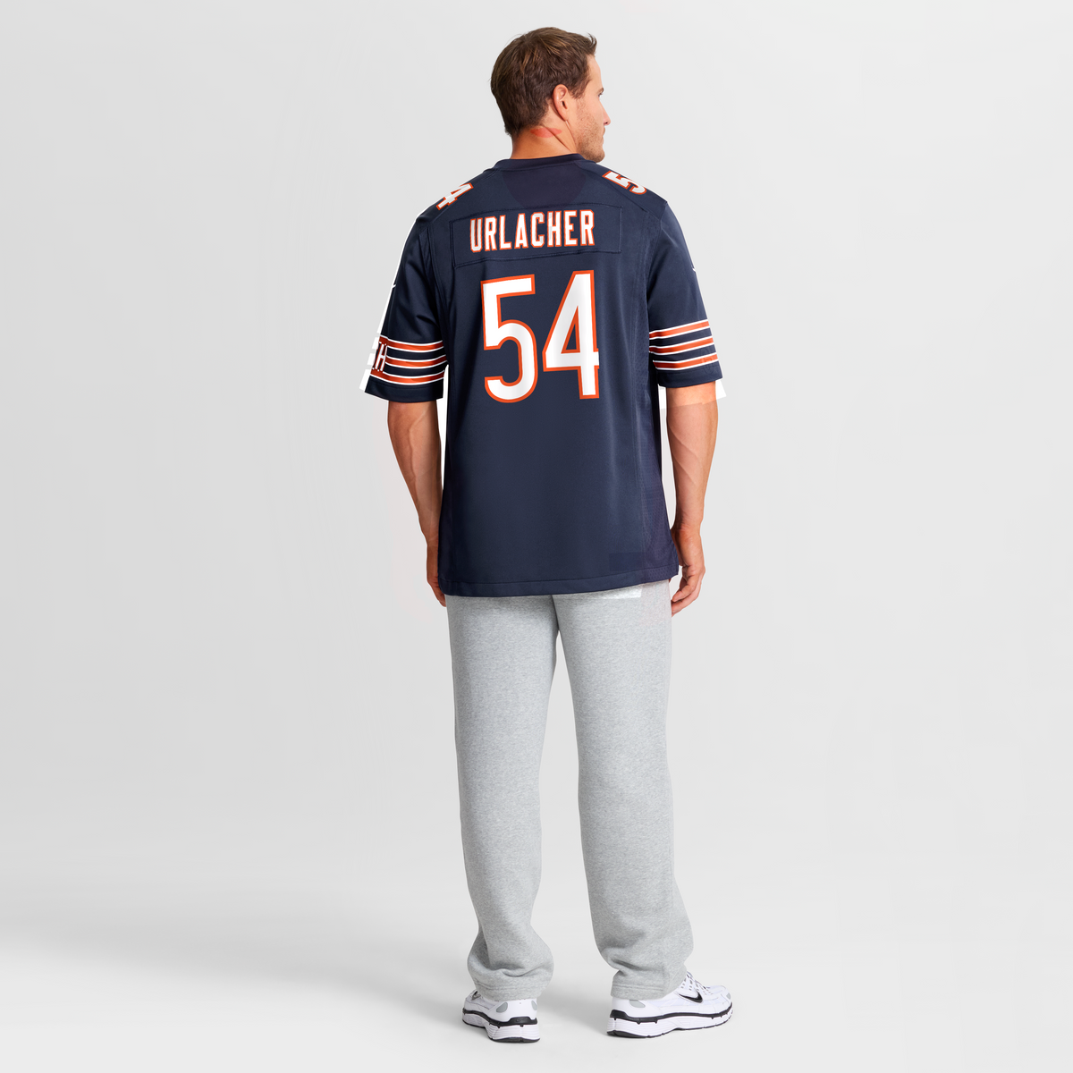 Men's Chicago Bears Brian Urlacher Nike Navy Game Retired Player Jersey