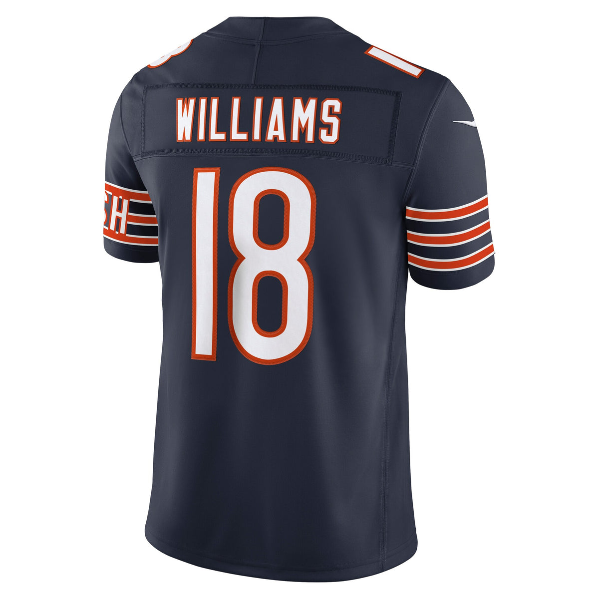 Men's Chicago Bears Caleb Williams Nike Navy Team Vapor F.U.S.E. Stitched Limited Jersey