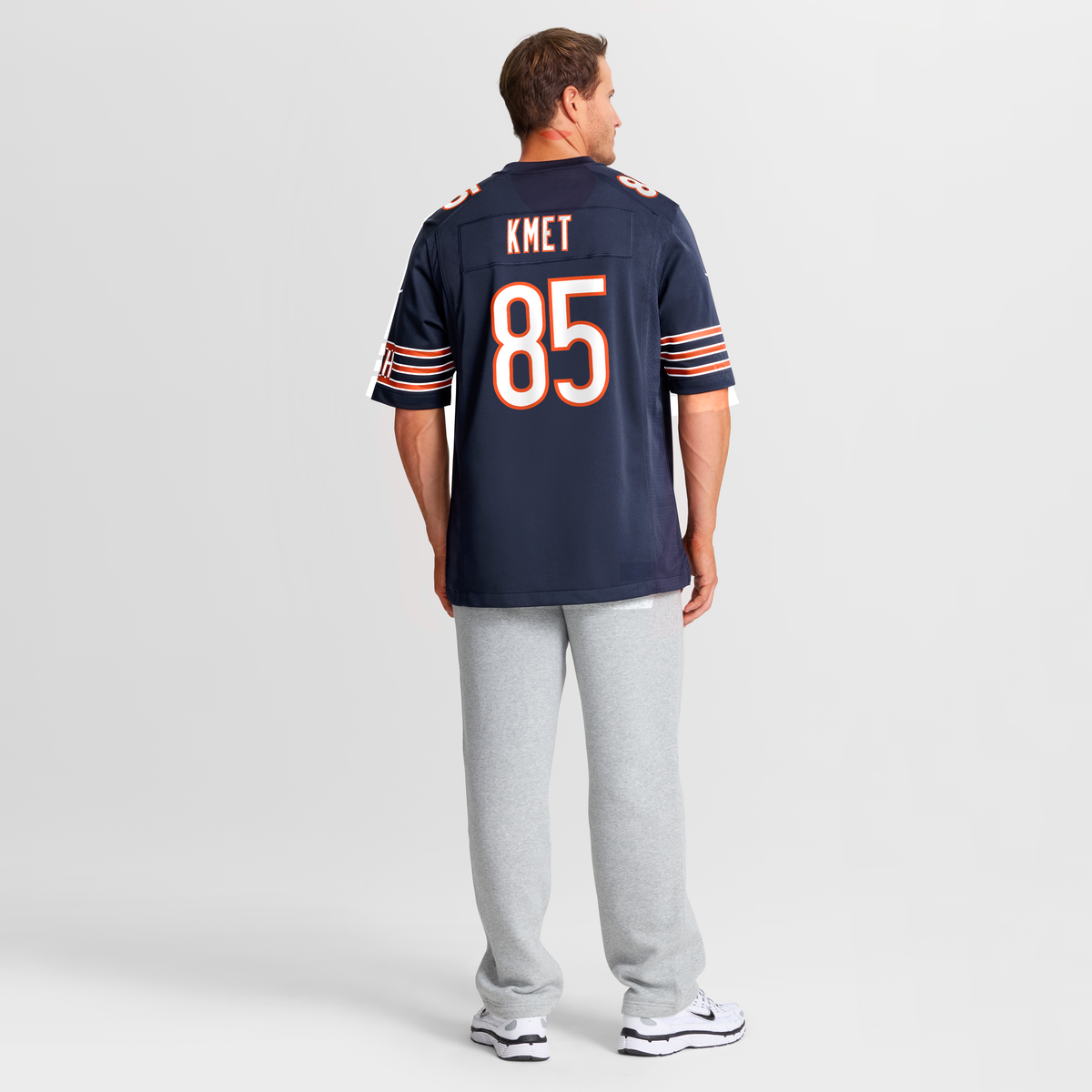 Men's Chicago Bears Cole Kmet Nike Navy Player Game Jersey