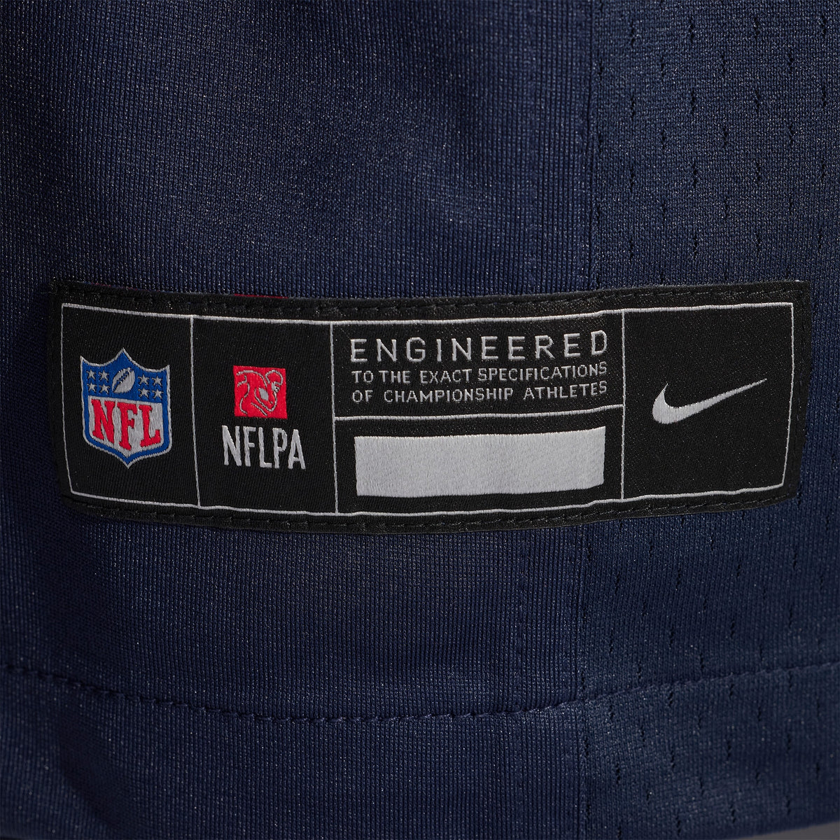 Men's Chicago Bears Ruben Hyppolite II Nike Navy Team Game Jersey