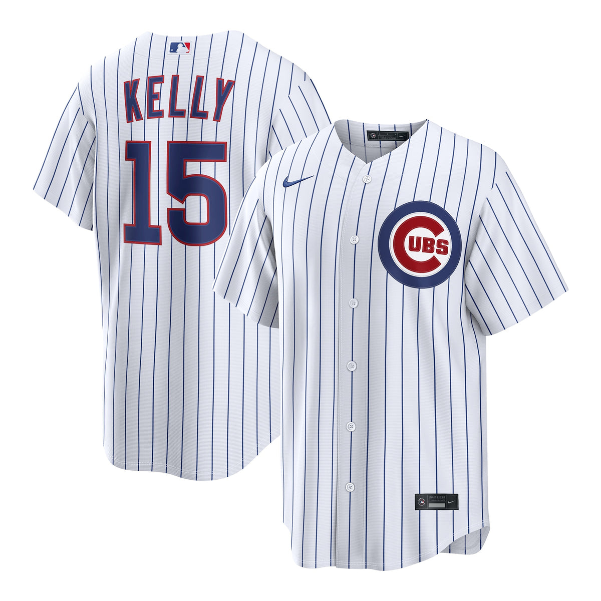 Men's Chicago Cubs Carson Kelly Nike White Home Replica Jersey