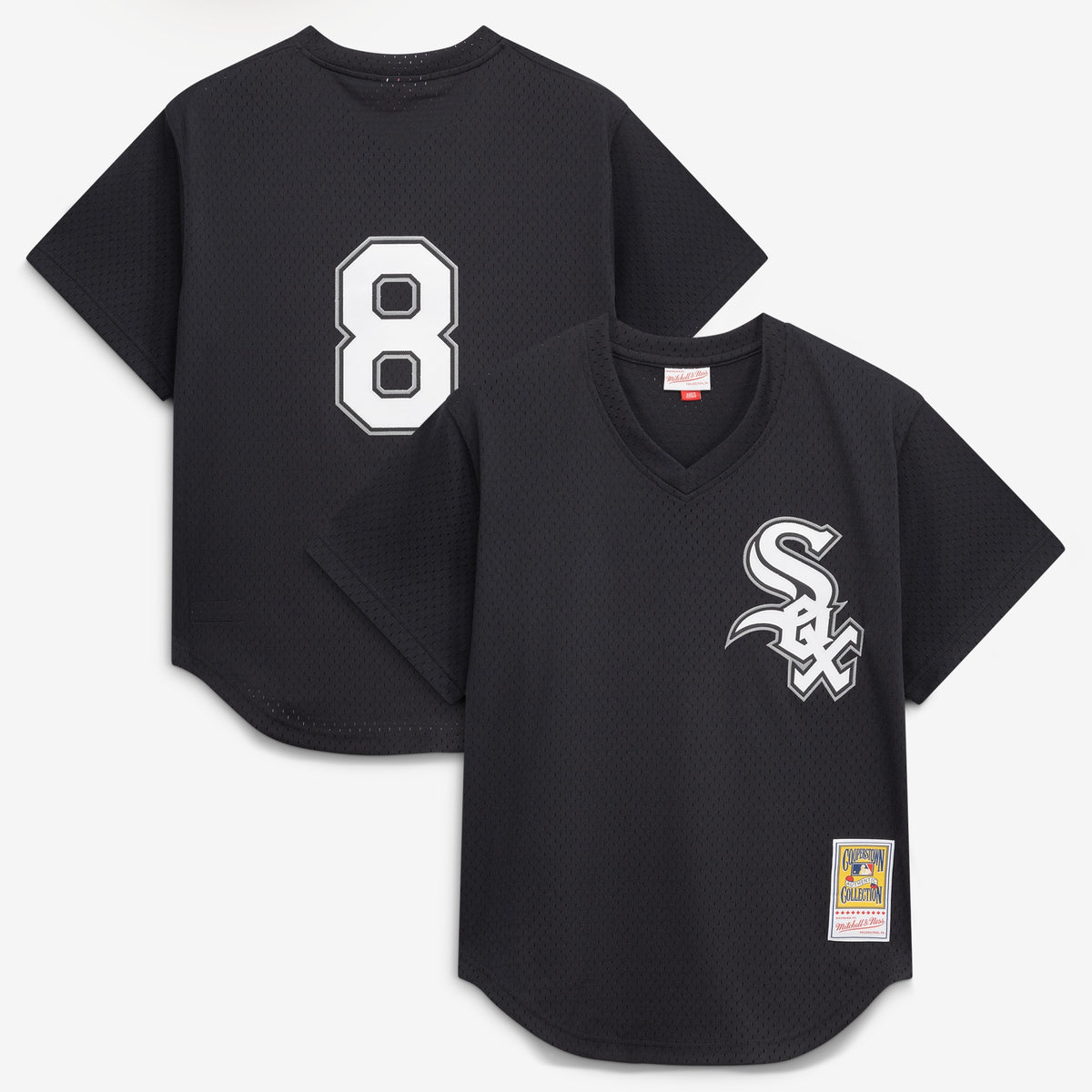 Men's Chicago White Sox Bo Jackson Mitchell & Ness Black Authentic Batting Practice Jersey