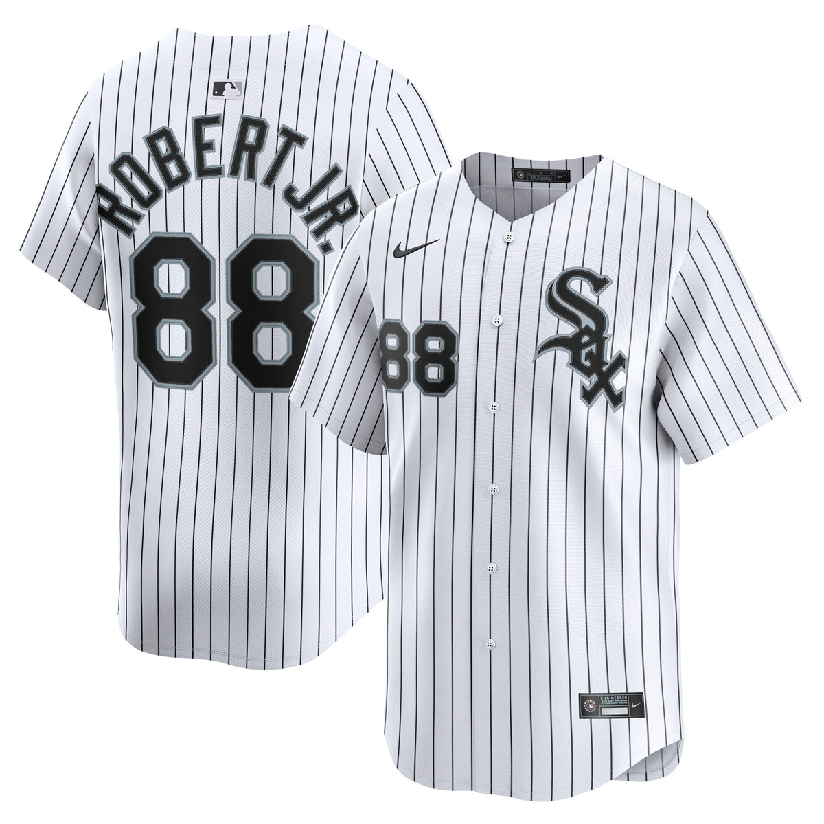 Men's Chicago White Sox Luis Robert Jr. Nike White Home Limited Player Jersey