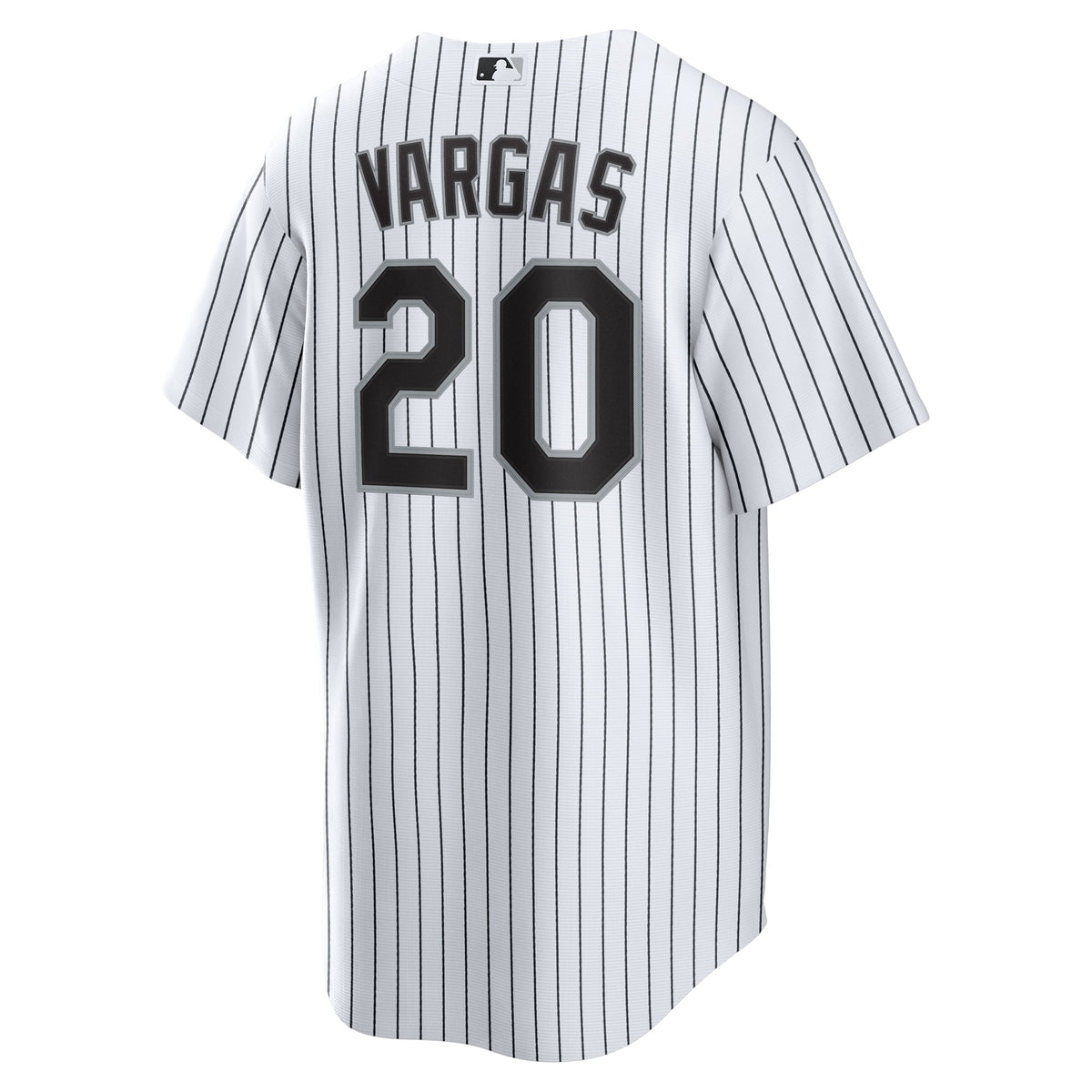 Men's Chicago White Sox Miguel Vargas Nike White Home Replica Jersey