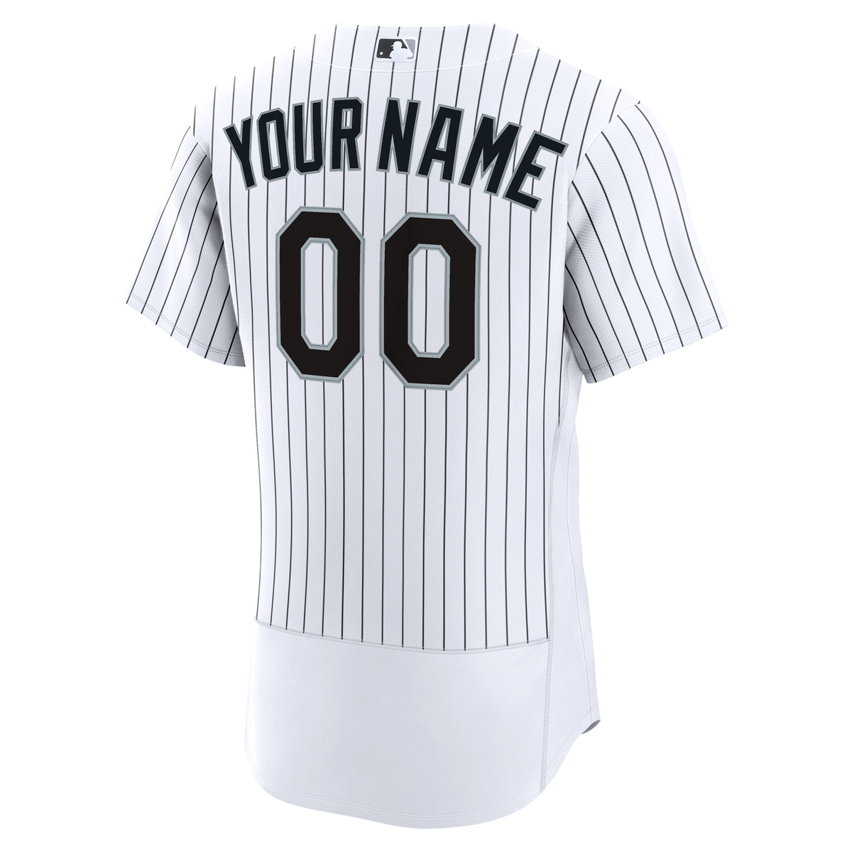Men's Chicago White Sox Nike White Home Authentic Custom Jersey