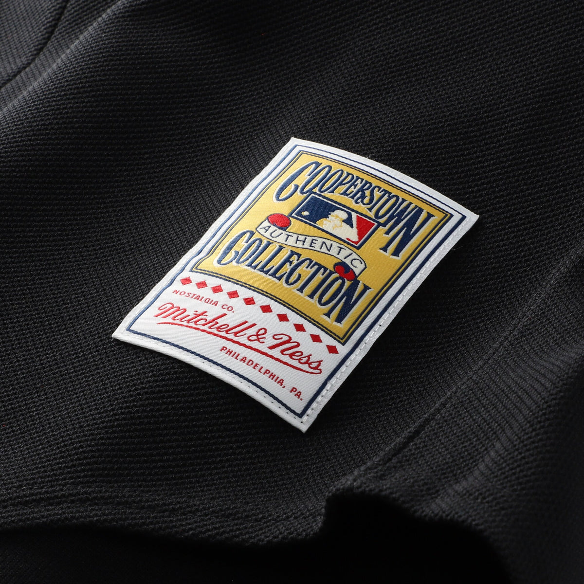 Men's Cincinnati Reds Ken Griffey Jr. Mitchell & Ness Black Cooperstown Collection Authentic Mesh Batting Practice Jersey