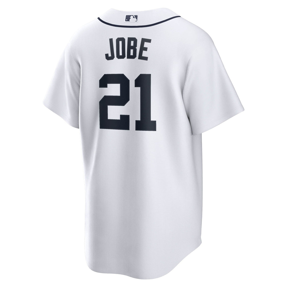 Men's Detroit Tigers Jackson Jobe Nike White Home Replica Jersey