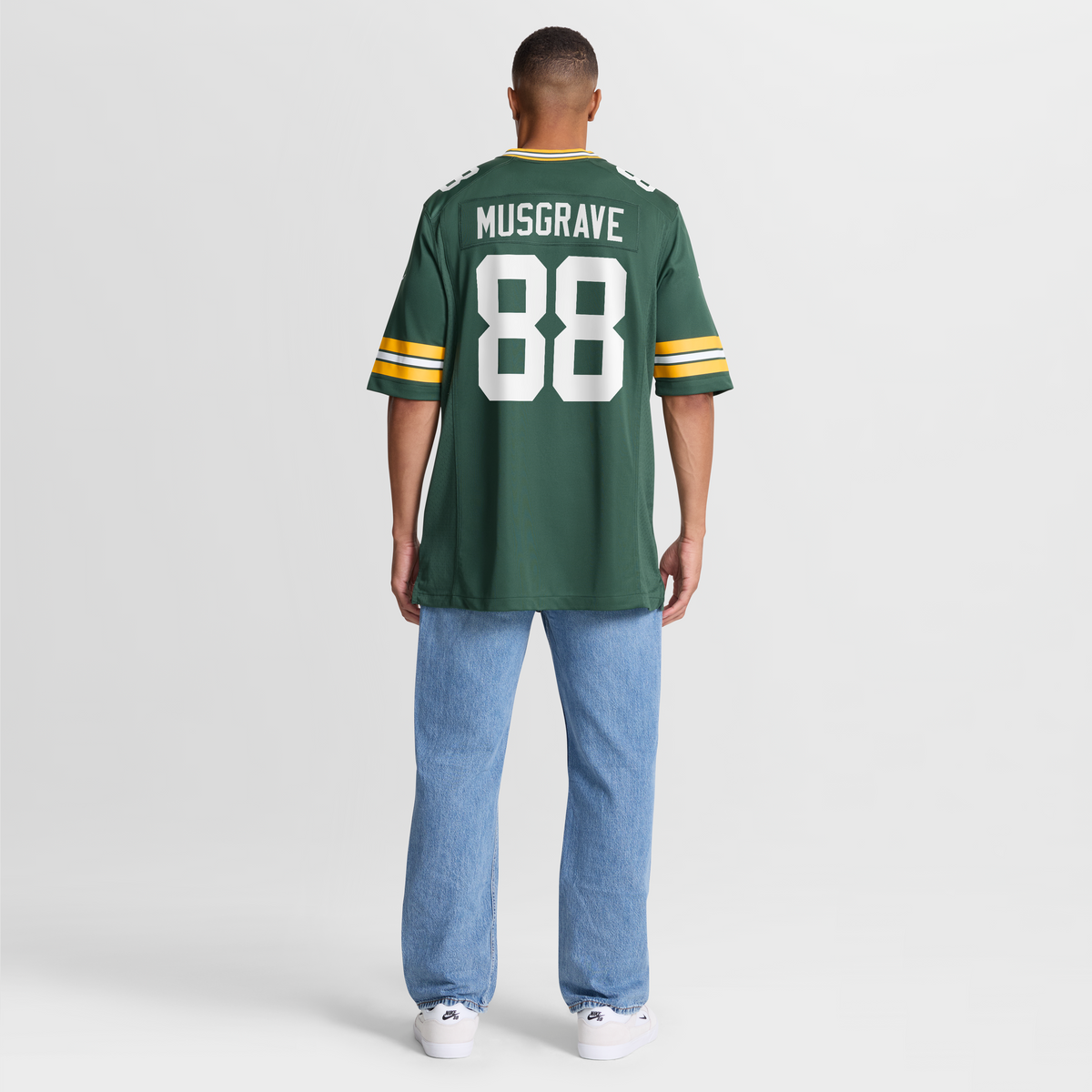 Men's Green Bay Packers Luke Musgrave Nike Green Game Jersey