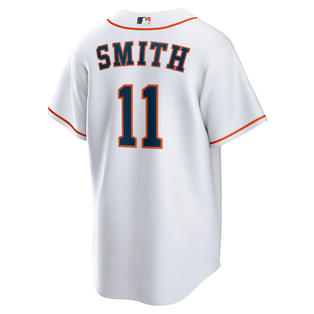 Men's Houston Astros Cam Smith Nike White Home Replica Jersey