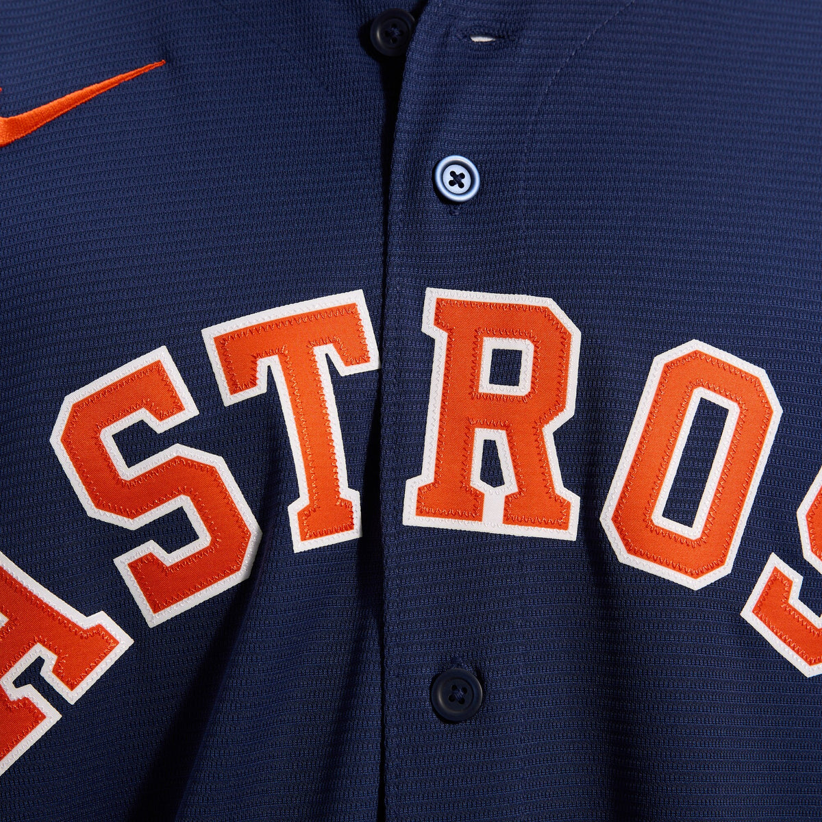 Men's Houston Astros Jose Altuve Nike Navy Alternate 2 Replica Jersey