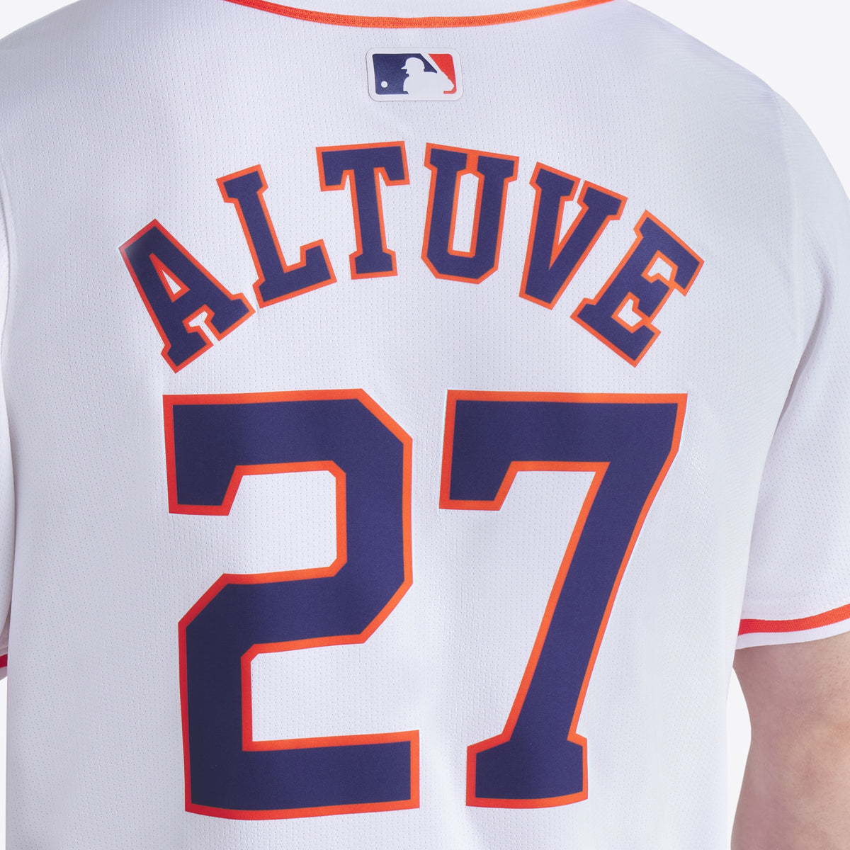 Men's Houston Astros Jose Altuve Nike White Home Limited Player Jersey