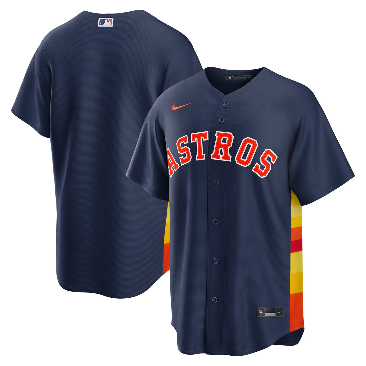 Men's Houston Astros Nike Navy Alternate Replica Jersey
