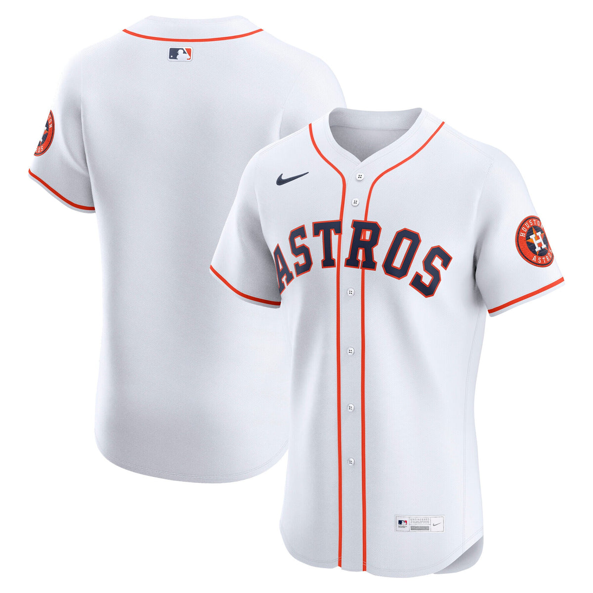 Men's Houston Astros Nike White Home Elite Jersey