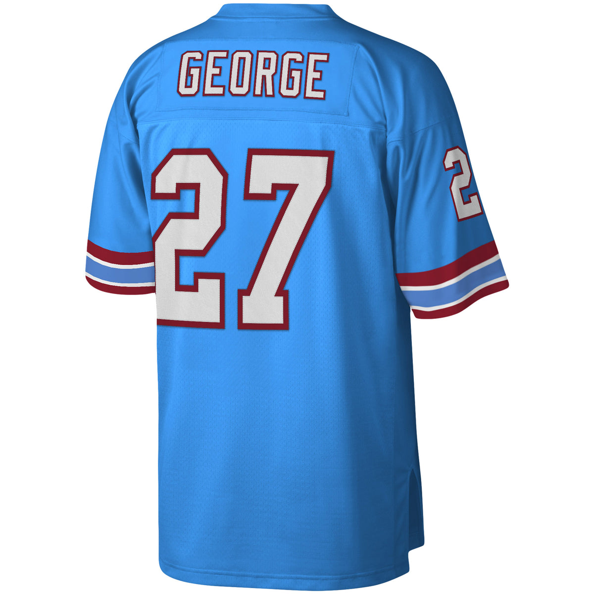 Men's Houston Oilers Eddie George Mitchell & Ness Light Blue Legacy Replica Jersey