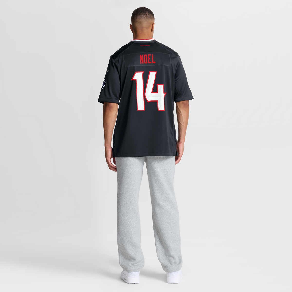 Men's Houston Texans Jaylin Noel Nike Navy Team Game Jersey