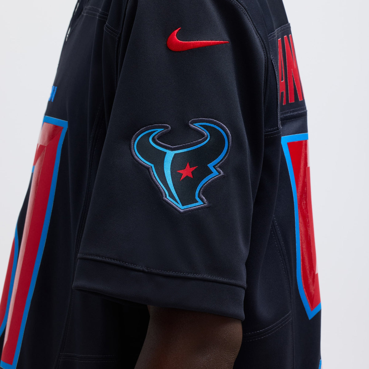 Men's Houston Texans Will Anderson Jr. Nike Navy 2nd Alternate Vapor F.U.S.E. Limited Jersey