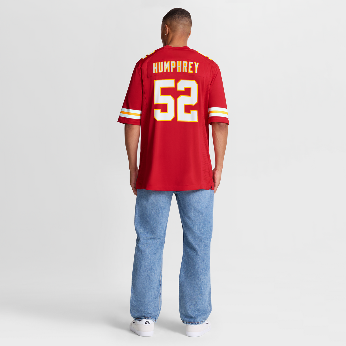 Men's Kansas City Chiefs Creed Humphrey Nike Red Game Jersey