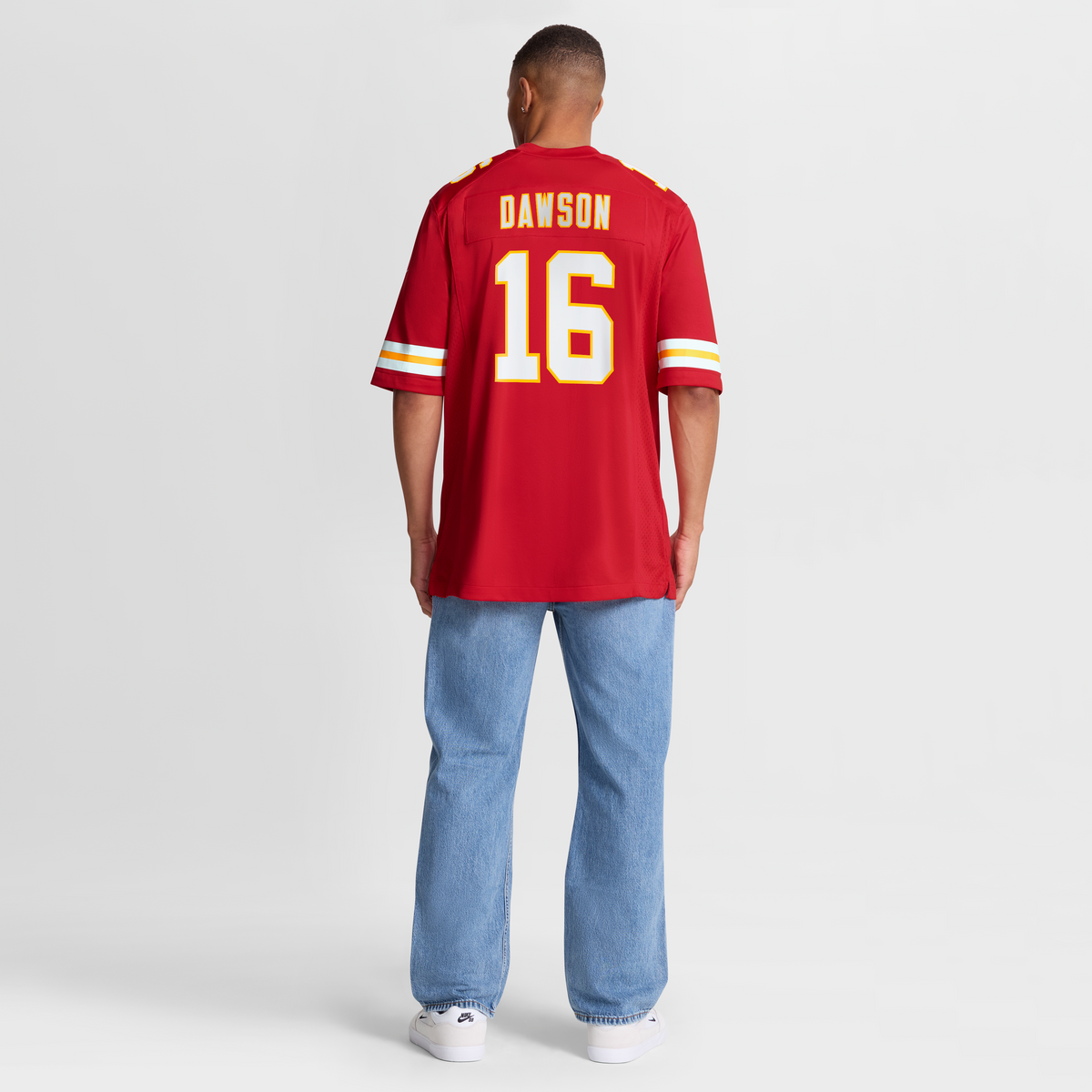 Men's Kansas City Chiefs Len Dawson Nike Red Game Retired Player Jersey