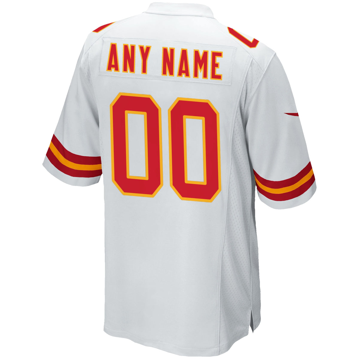 Men's Kansas City Chiefs Nike White Custom Game Jersey