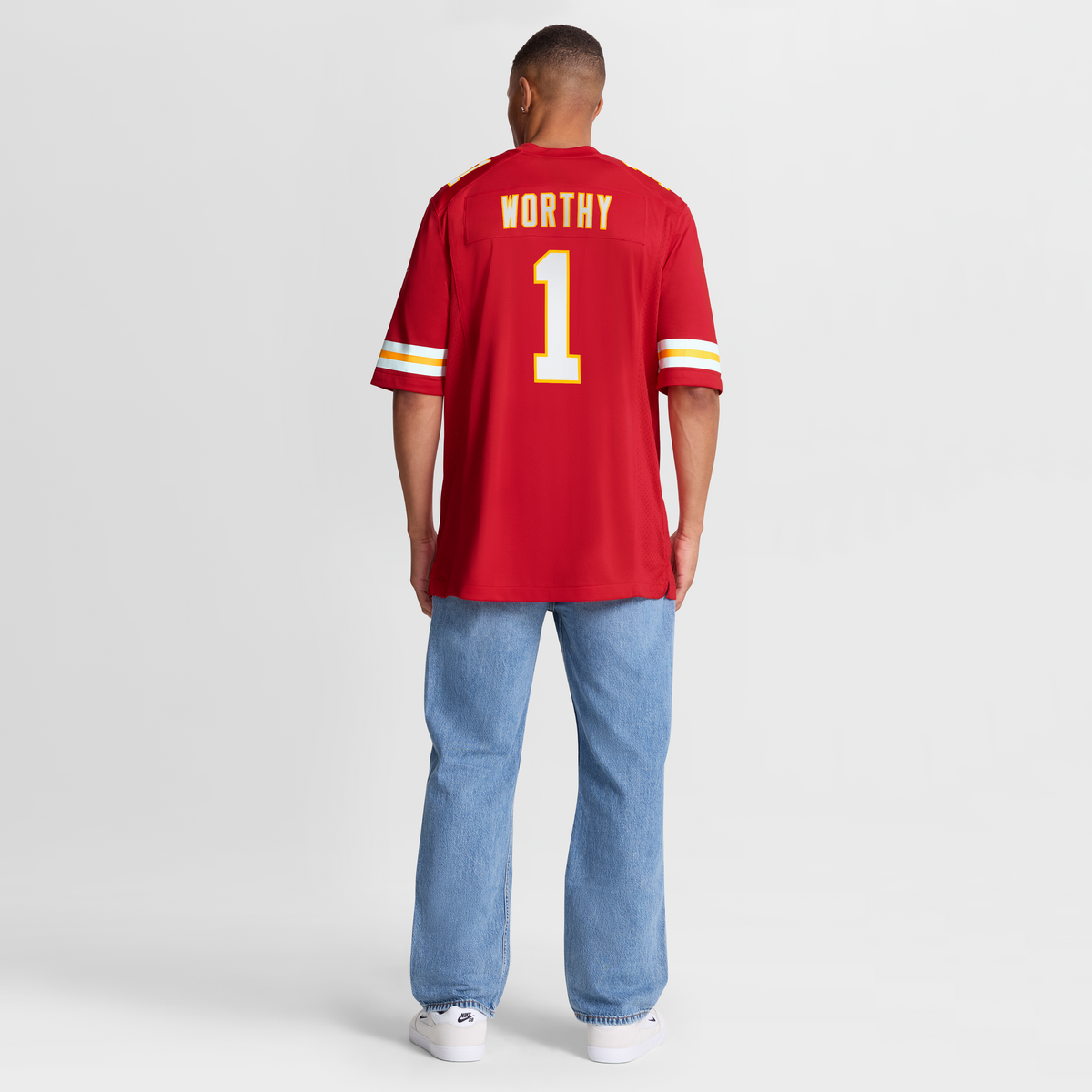 Men's Kansas City Chiefs Xavier Worthy Nike Red Player Game Jersey
