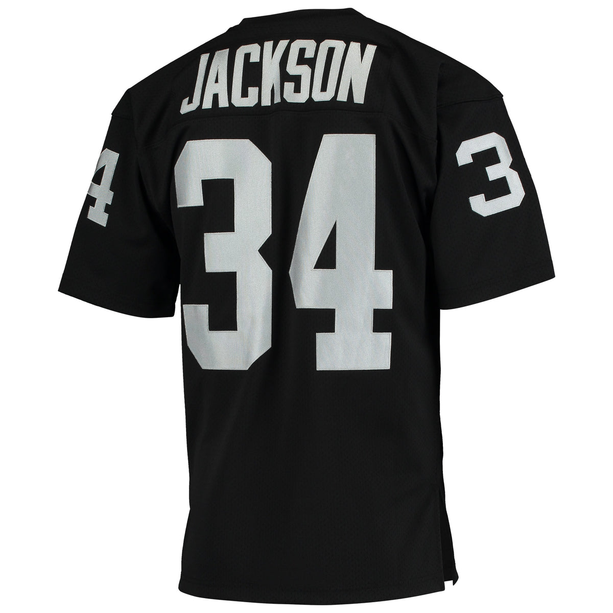 Men's Las Vegas Raiders 1990 Bo Jackson Mitchell & Ness Black Authentic Throwback Retired Player Jersey
