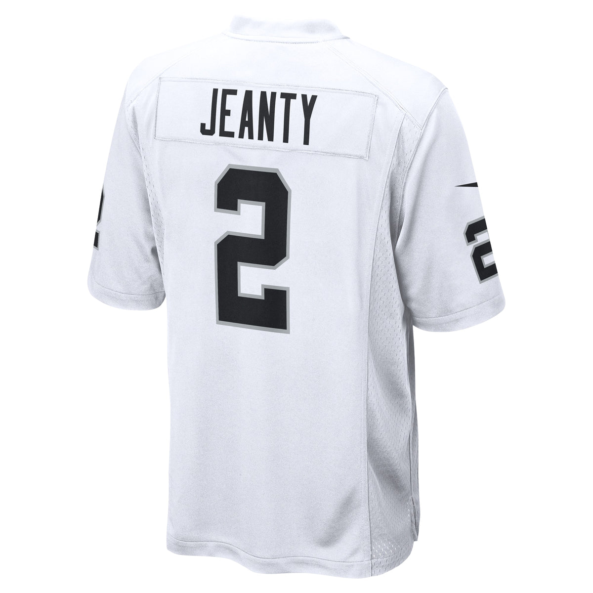 Men's Las Vegas Raiders Ashton Jeanty Nike White Game Jersey