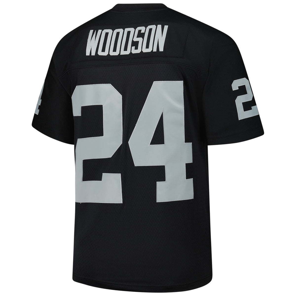 Men's Las Vegas Raiders Charles Woodson Mitchell & Ness Black Legacy Replica Jersey