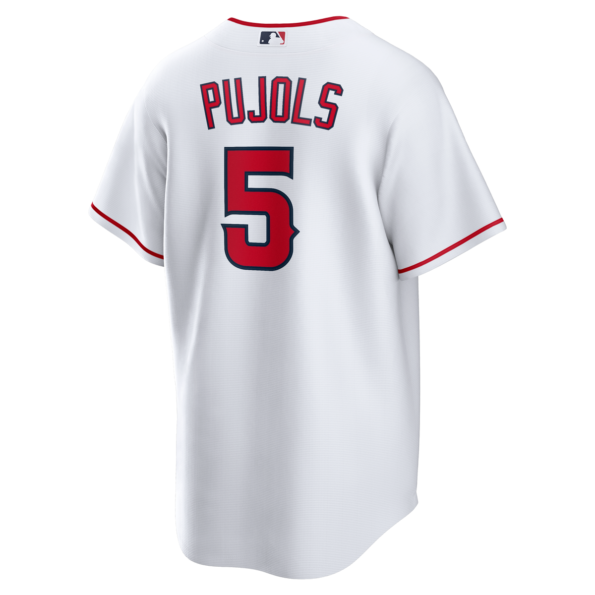 Men's Los Angeles Angels Albert Pujols Nike White Home Retired Player Replica Jersey