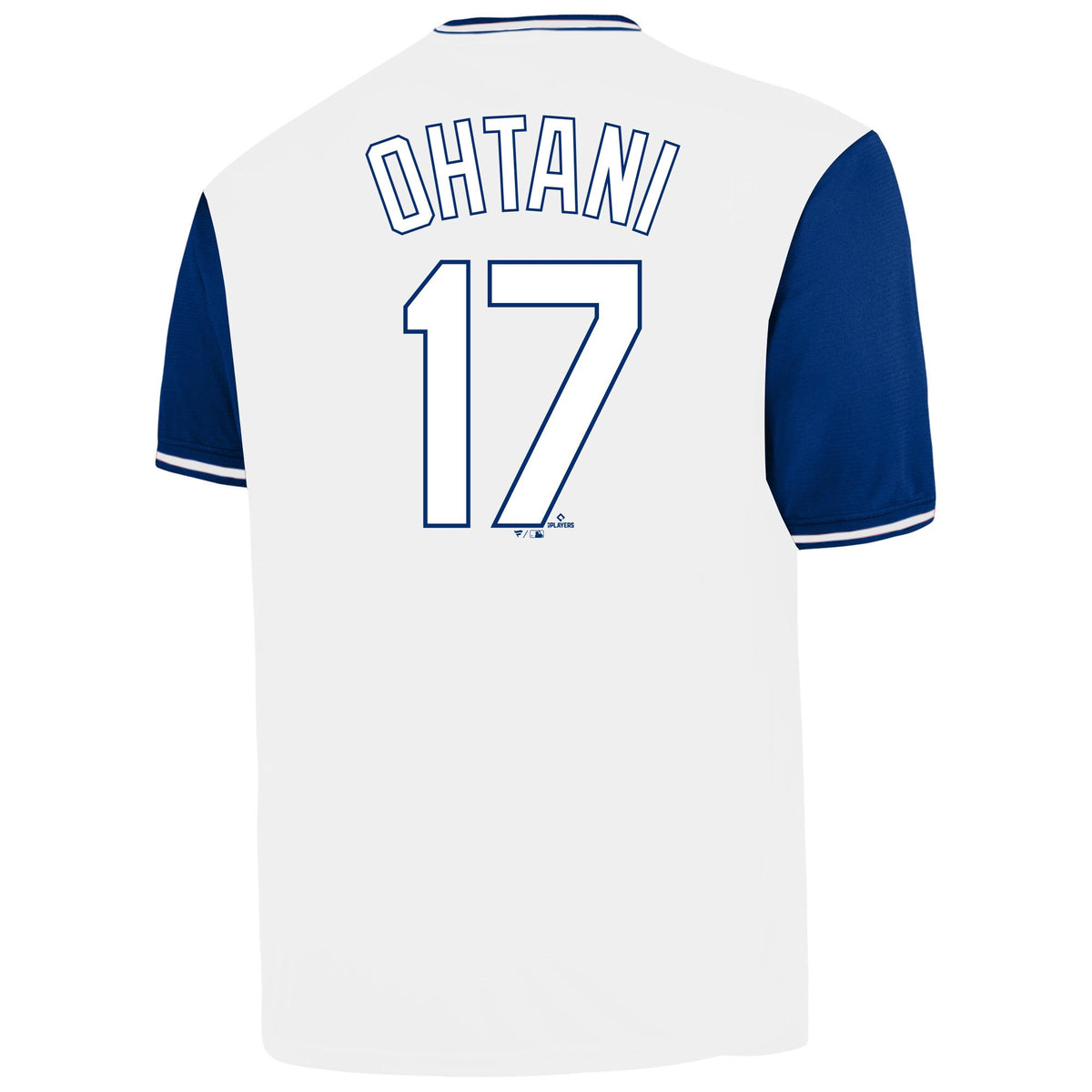 Men's Los Angeles Dodgers Shohei Ohtani Profile White Big & Tall Name & Number Jersey