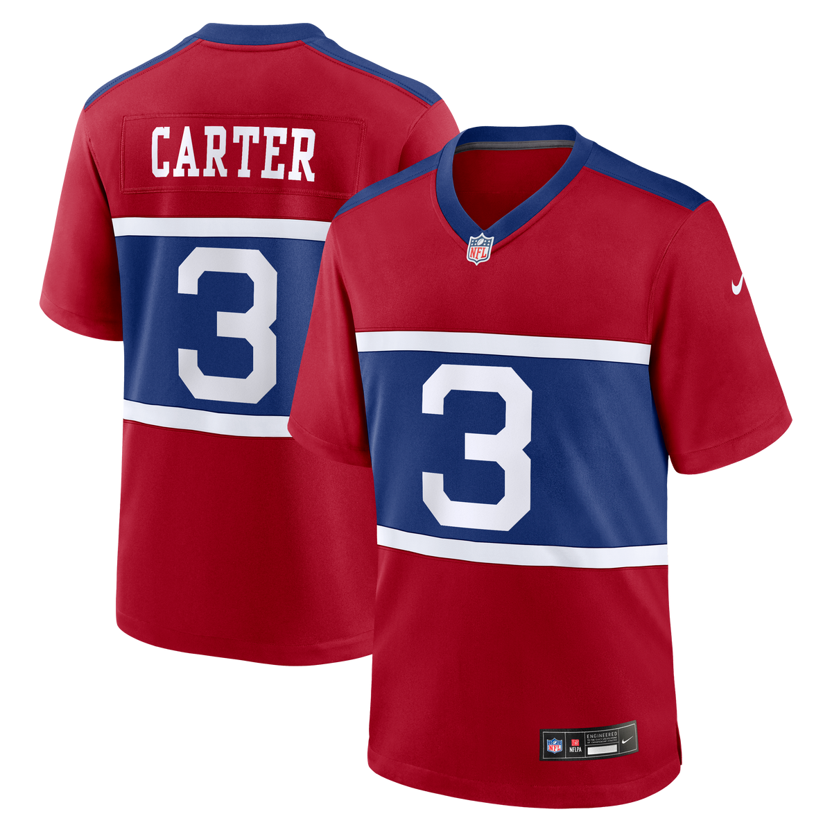 Men's New York Giants Nike Red Alternate Game Jersey