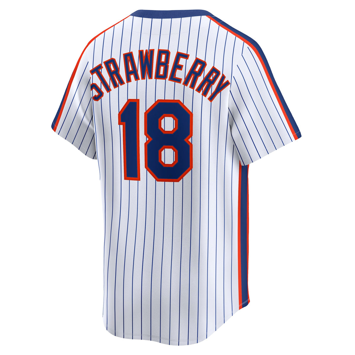 Men's New York Mets Darryl Strawberry Nike White Throwback Cooperstown Collection Limited Jersey