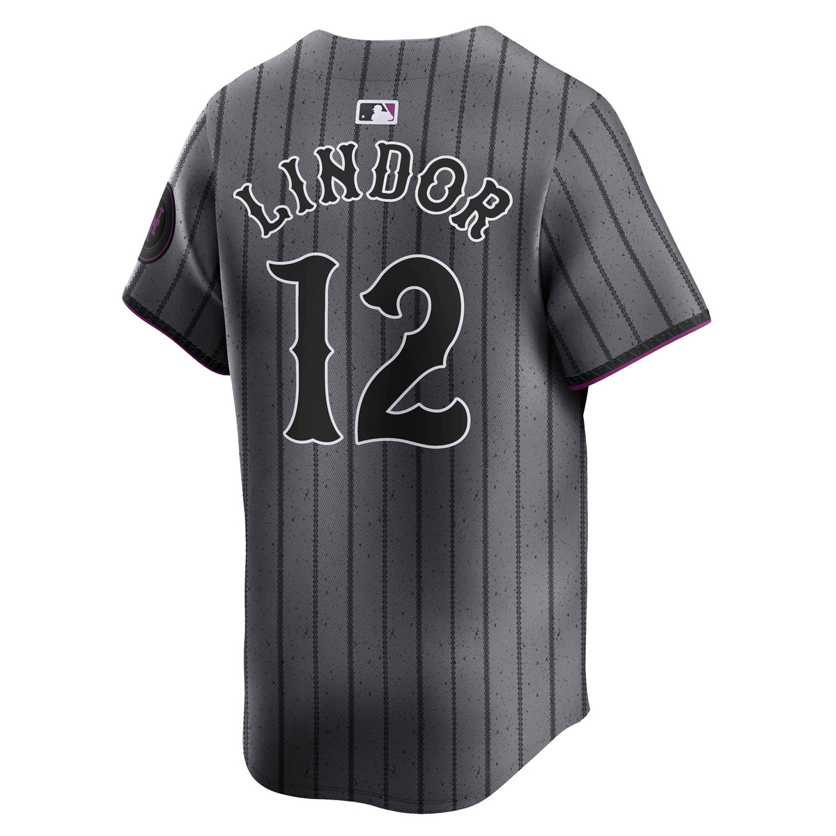 Men's New York Mets Francisco Lindor Nike Gray City Connect Limited Player Jersey