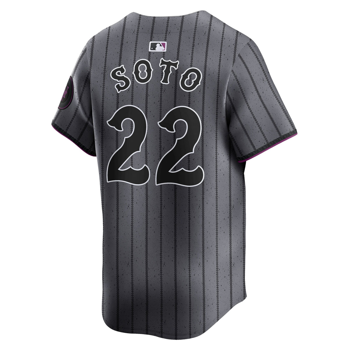 Men's New York Mets Juan Soto Nike Gray City Connect Limited Player Jersey