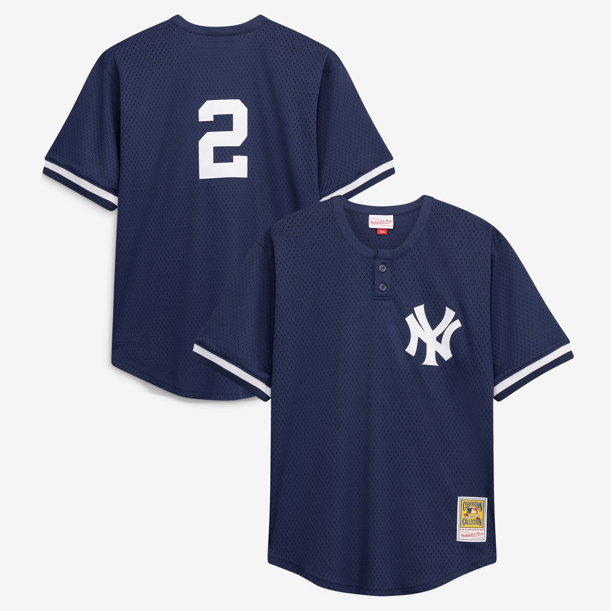 Men's New York Yankees Derek Jeter Mitchell & Ness Navy Big & Tall Batting Practice Replica Player Jersey