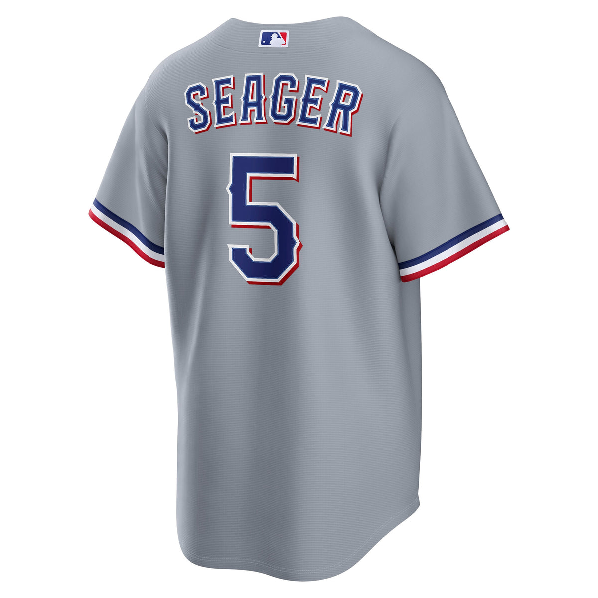 Men's Texas Rangers Corey Seager Nike Gray Road Replica Jersey