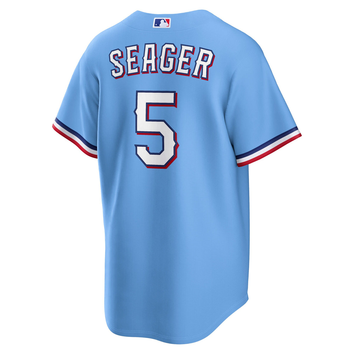 Men's Texas Rangers Corey Seager Nike Light Blue Alternate Replica Jersey