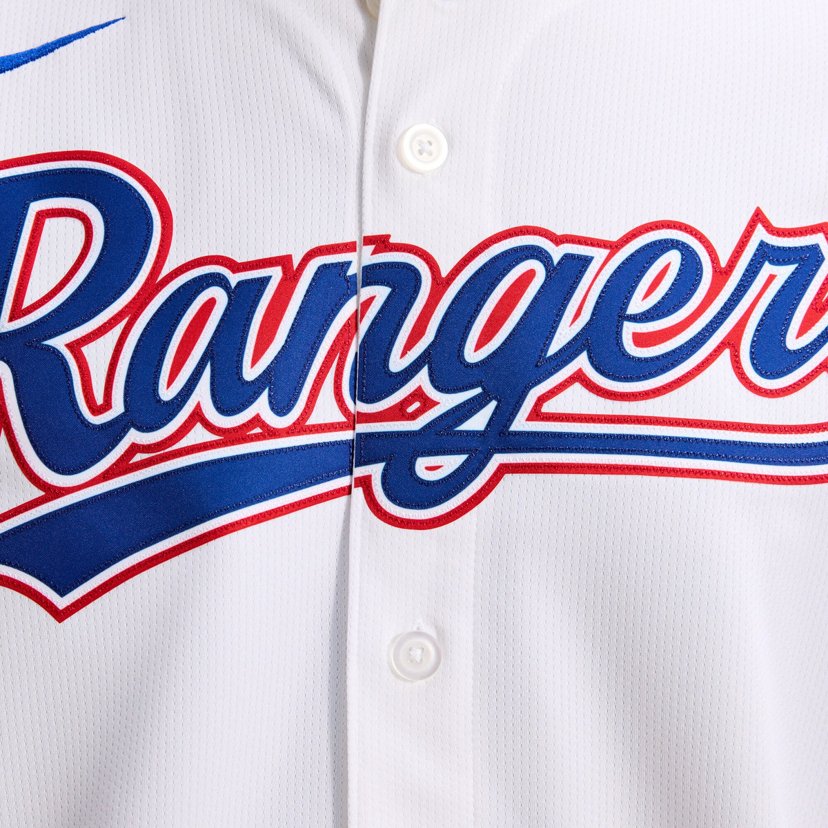 Men's Texas Rangers Kumar Rocker Nike White Home Limited Player Jersey