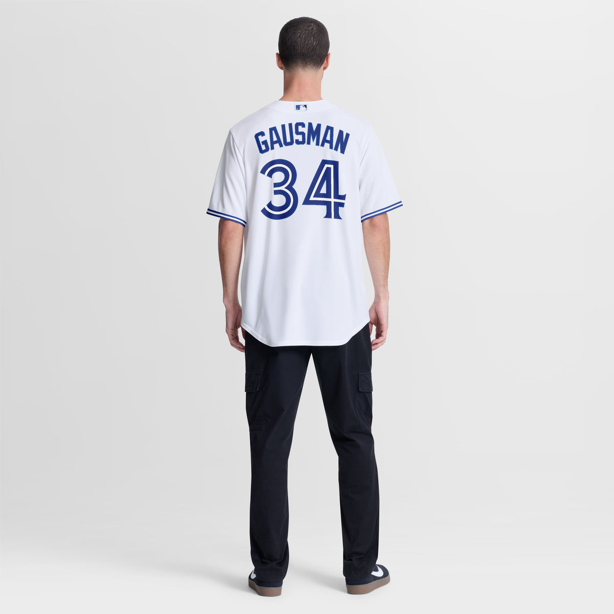 Men's Toronto Blue Jays Kevin Gausman Nike White Home Replica Jersey