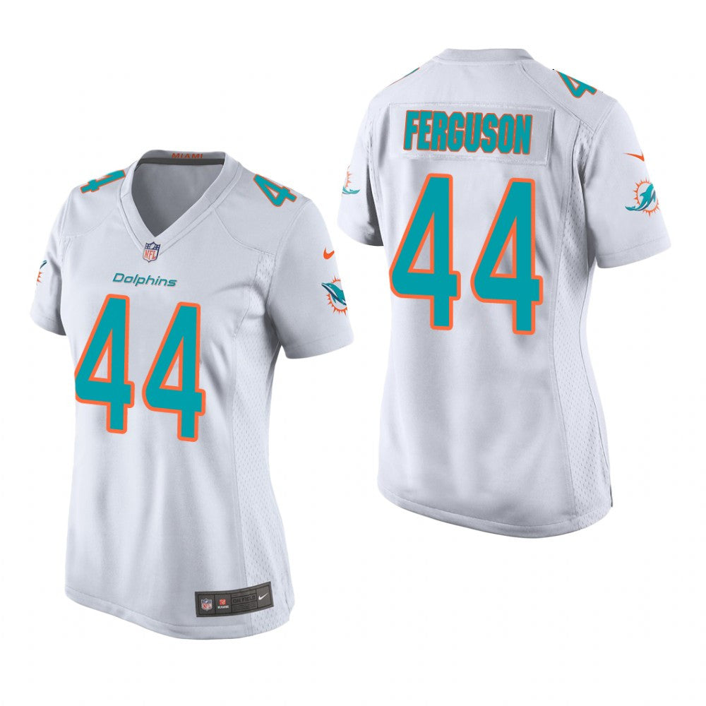Miami Dolphins Blake Ferguson White Jersey Game Women's
