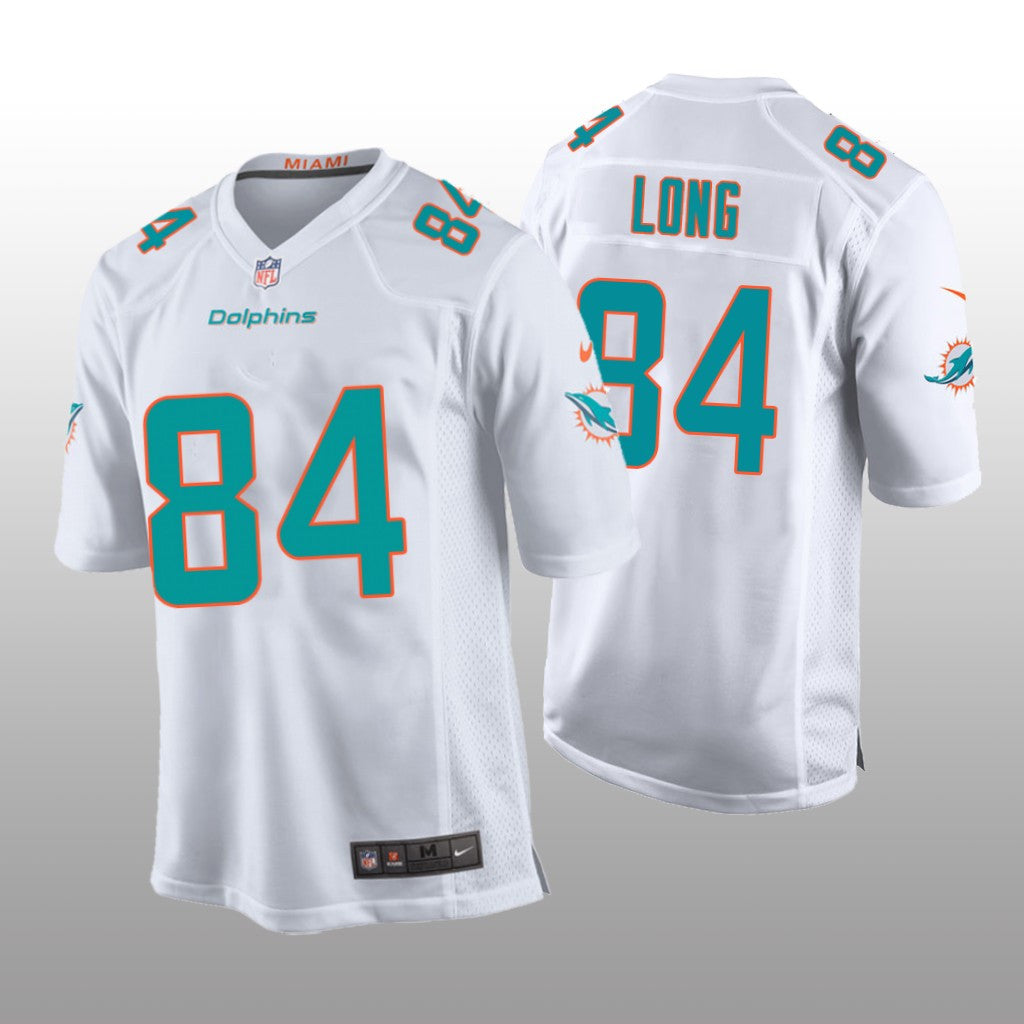 Miami Dolphins Hunter Long White Jersey Game Youth