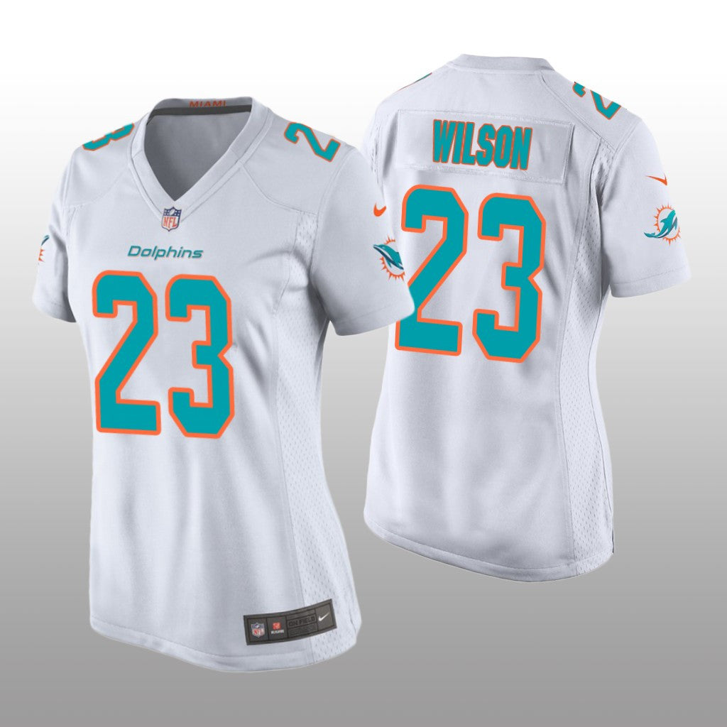 Miami Dolphins Jeff Wilson White Jersey Game Women's