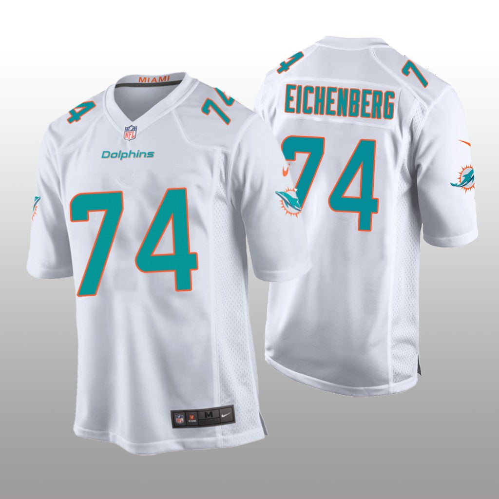 Miami Dolphins Liam Eichenberg White Jersey Game Youth